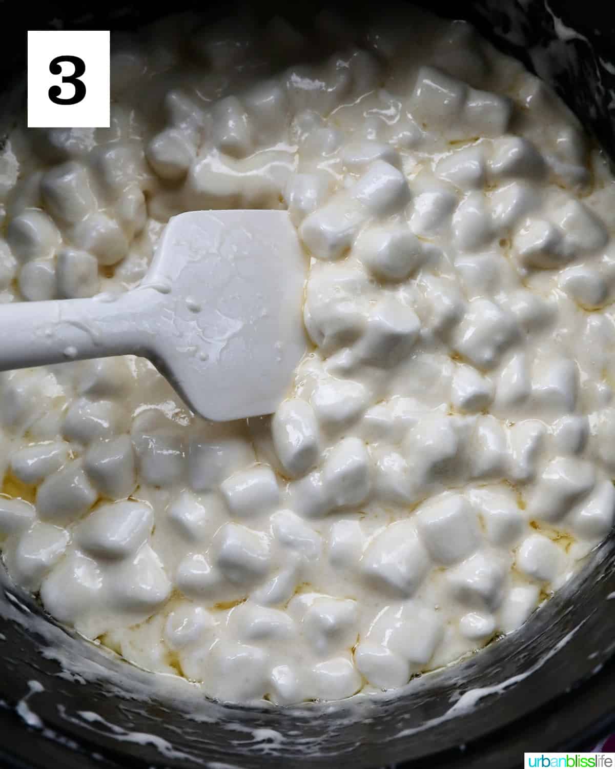 melting marshmallows