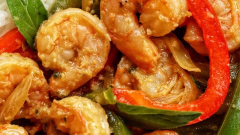 Thai Basil Shrimp