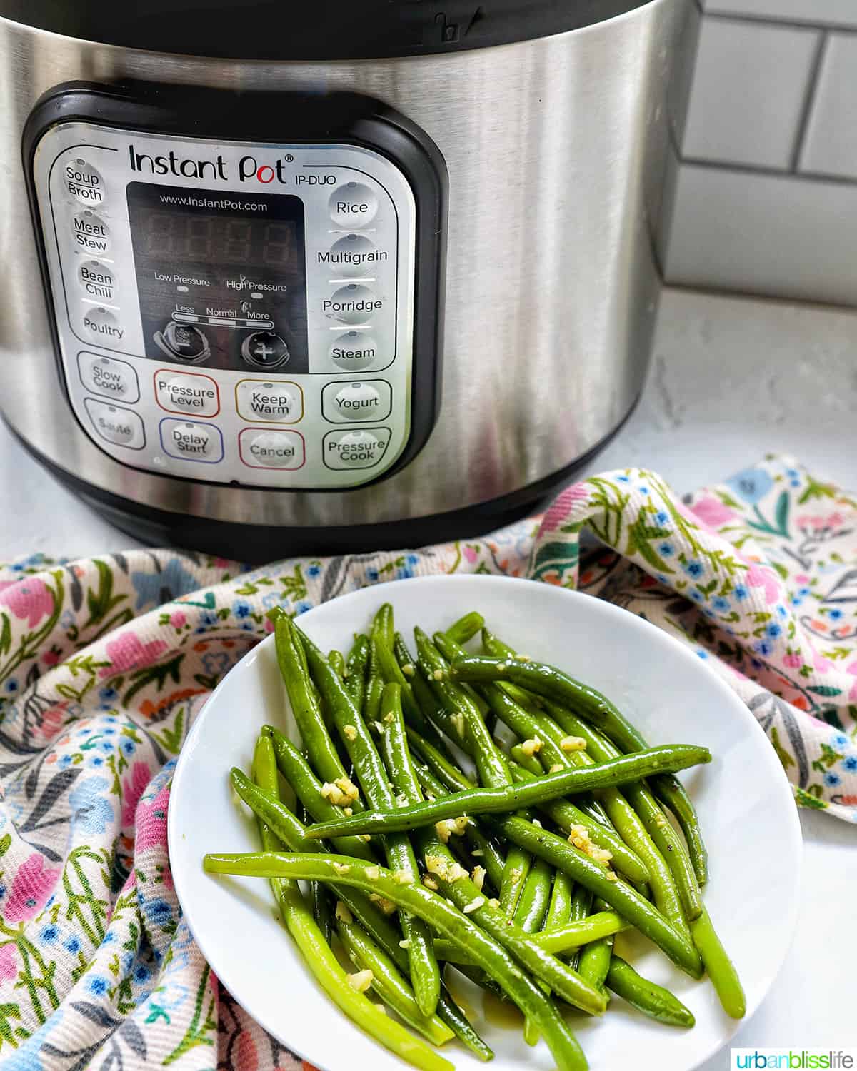 Green bean pressure online cooker recipe