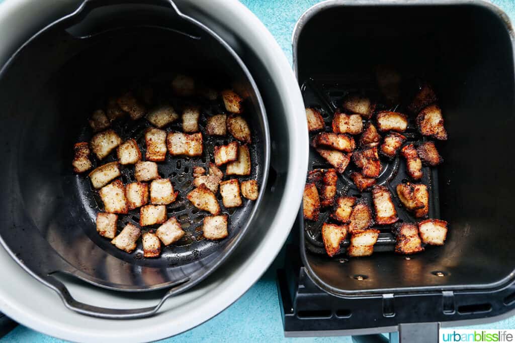 Air Fryer Pork Belly Bites - Urban Bliss Life