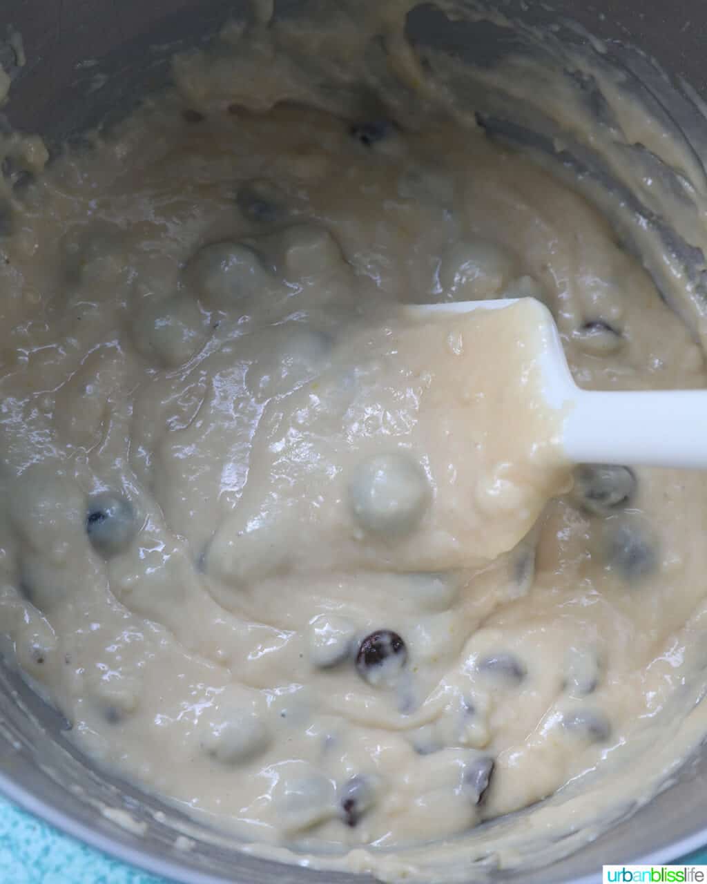 blueberry muffin batter