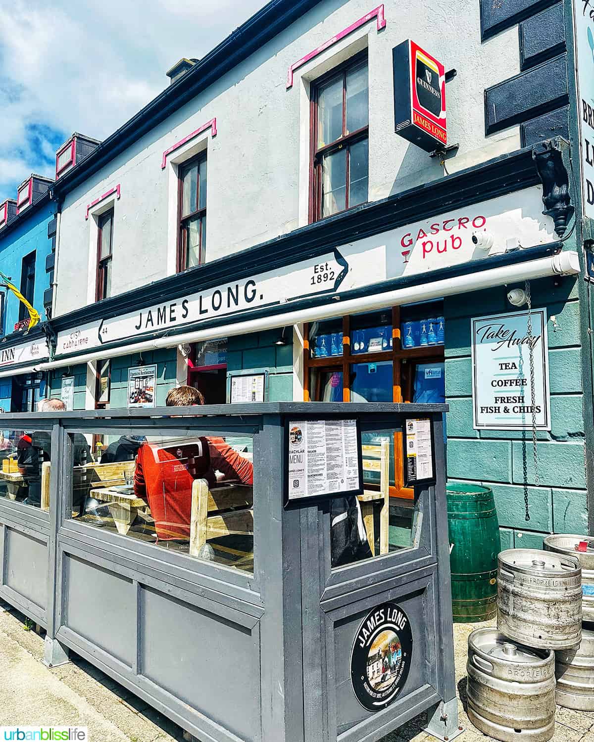 james long pub in dingle, ireland