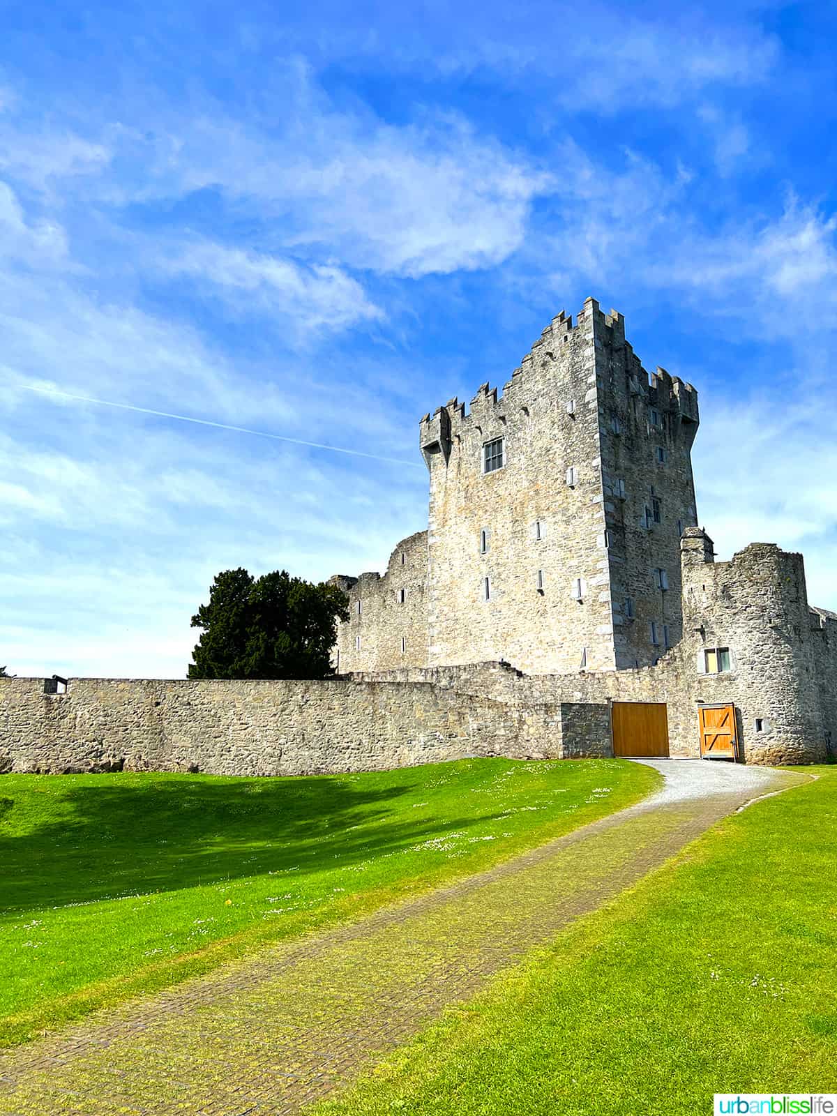 ross castle in killarney, ireland