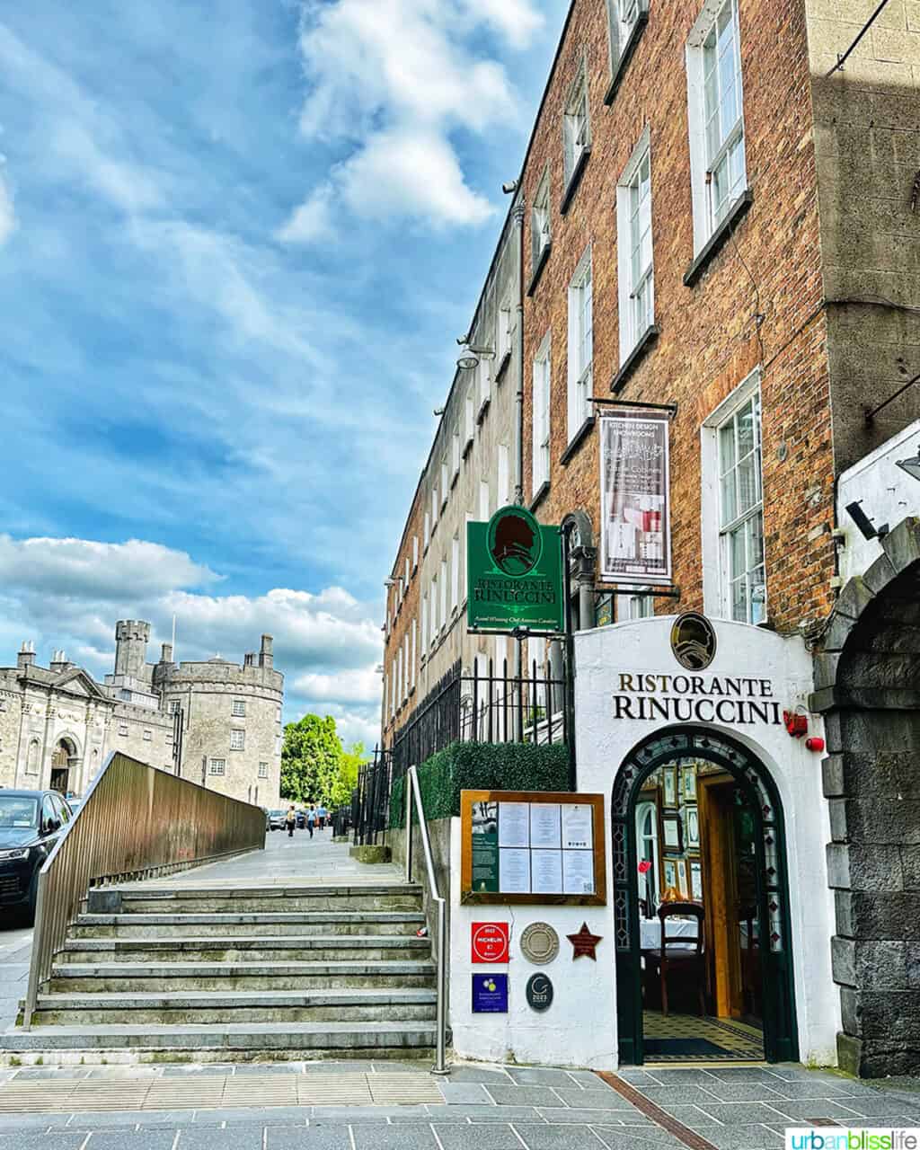 ristorante rinuccini in kilkenny, ireland