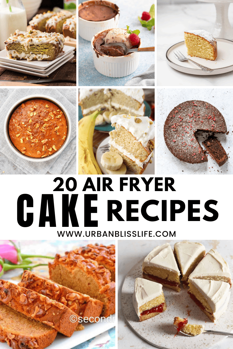 air fryer cake recipes