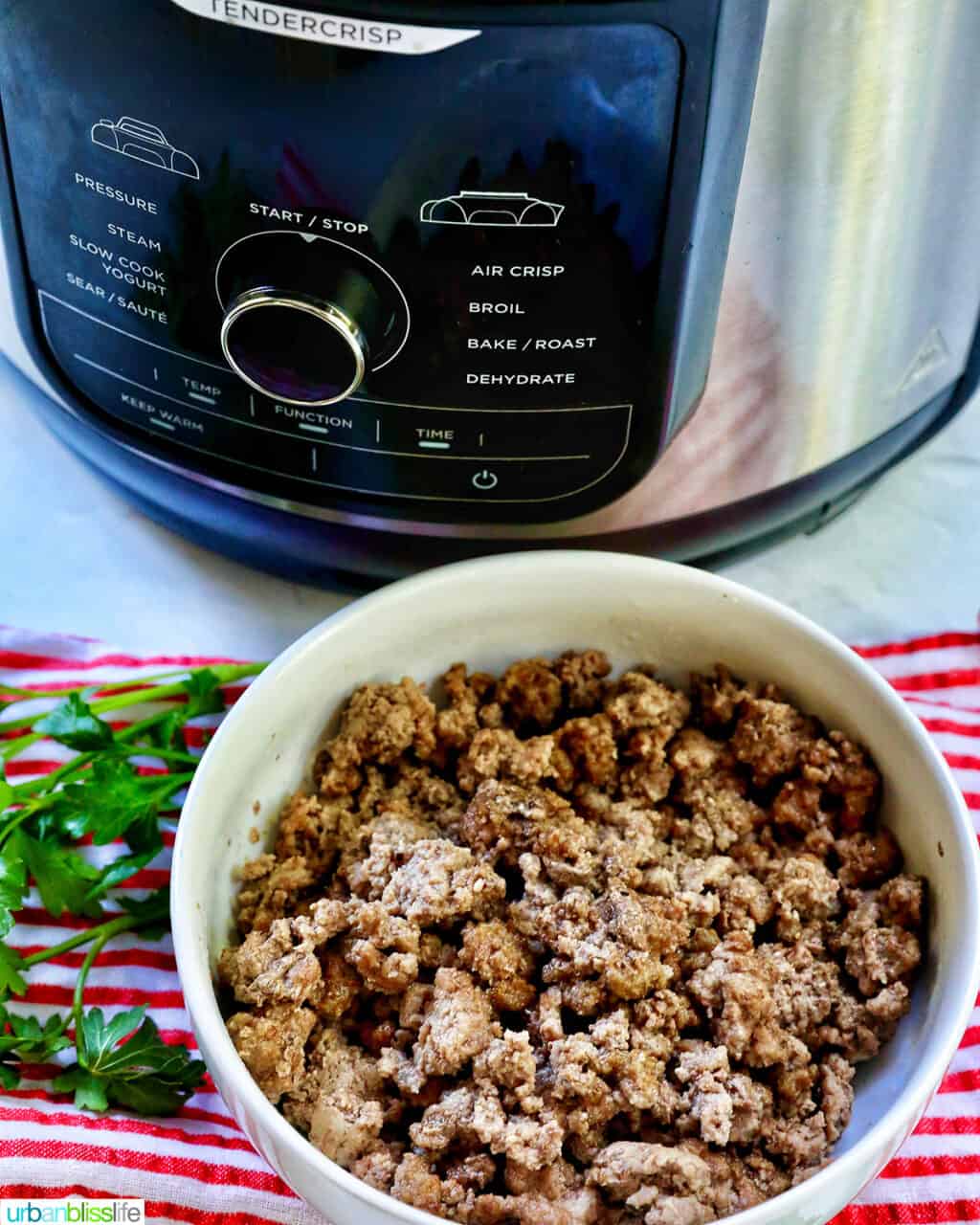 How to Cook Air Fryer Ground Beef Urban Bliss Life