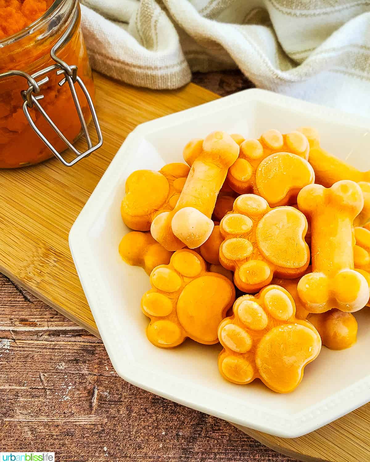 https://urbanblisslife.com/wp-content/uploads/2023/09/Frozen-Pumpkin-Dog-Treats-side.jpg