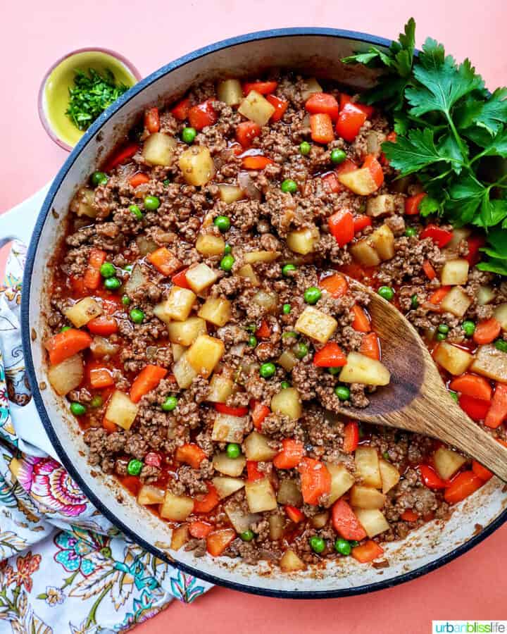 Filipino Beef Giniling recipe - Urban Bliss Life