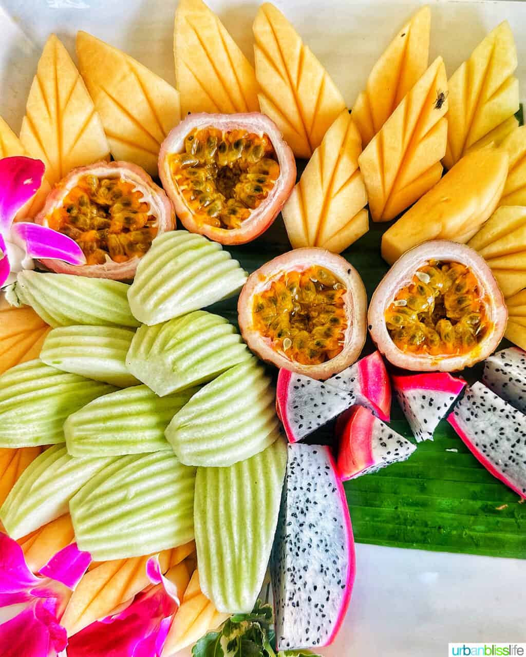 fresh tropical fruit in Phuket, Thailand.