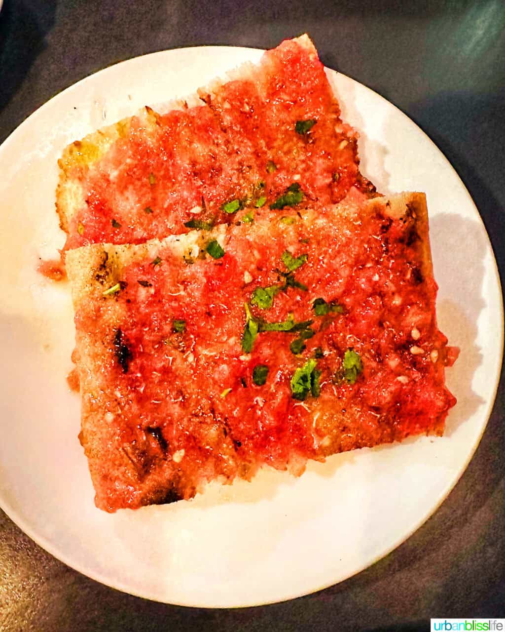 tomato bread at brindisa london