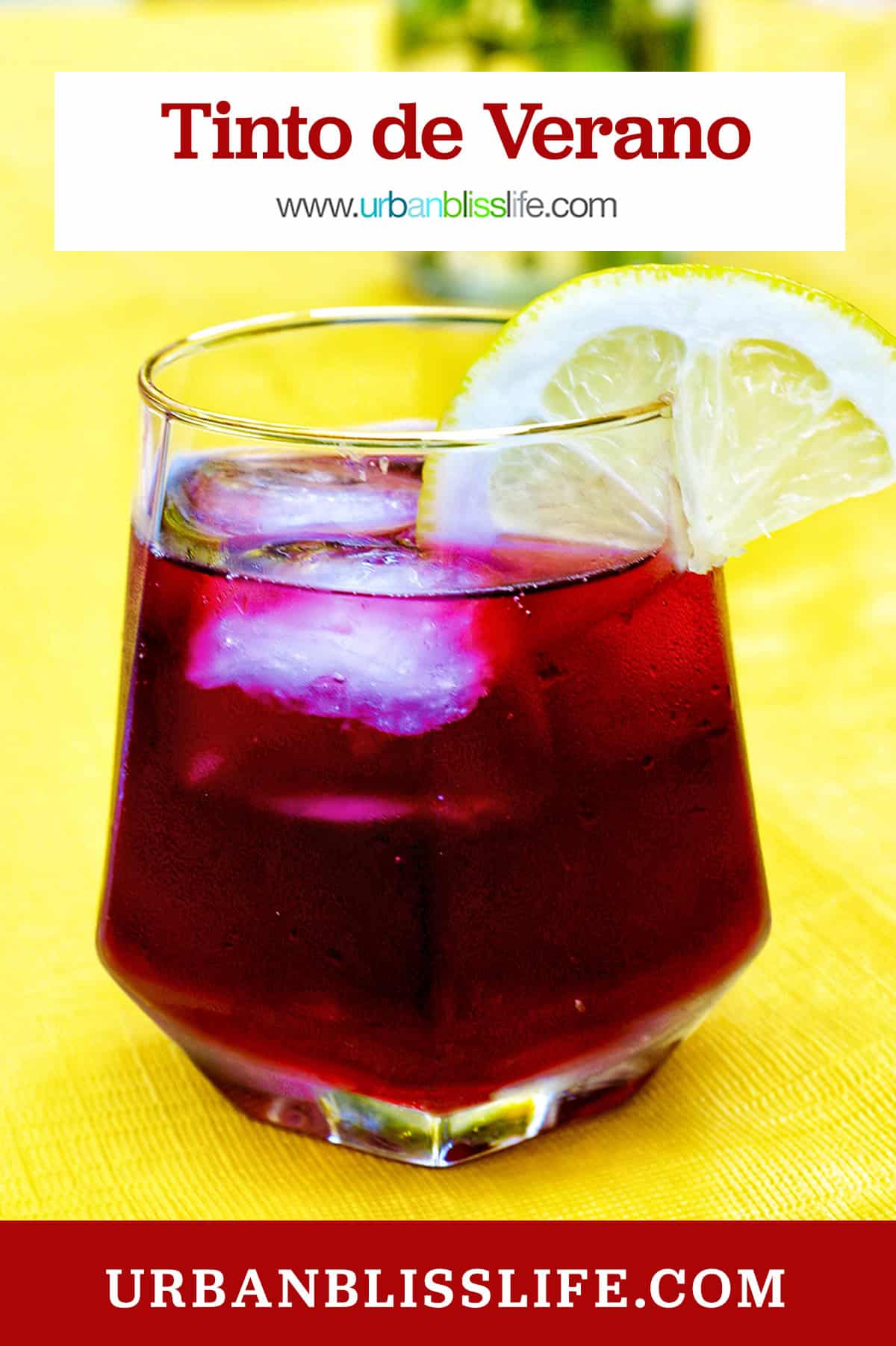Tinto de Verano recipe - Urban Bliss Life