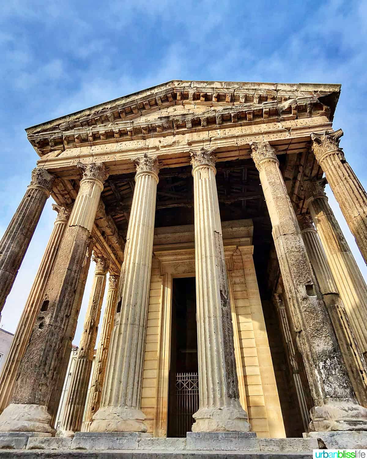 Temple in Vienne, France.