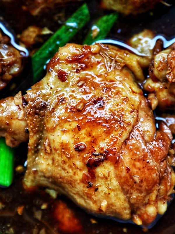 Chinese braised chicken.