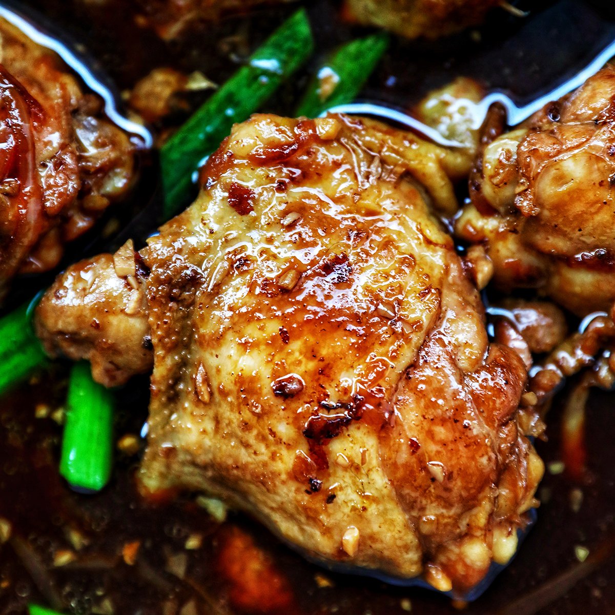 Chinese braised chicken.