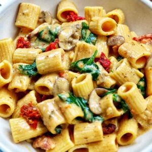 Marry Me Pasta in a bowl.
