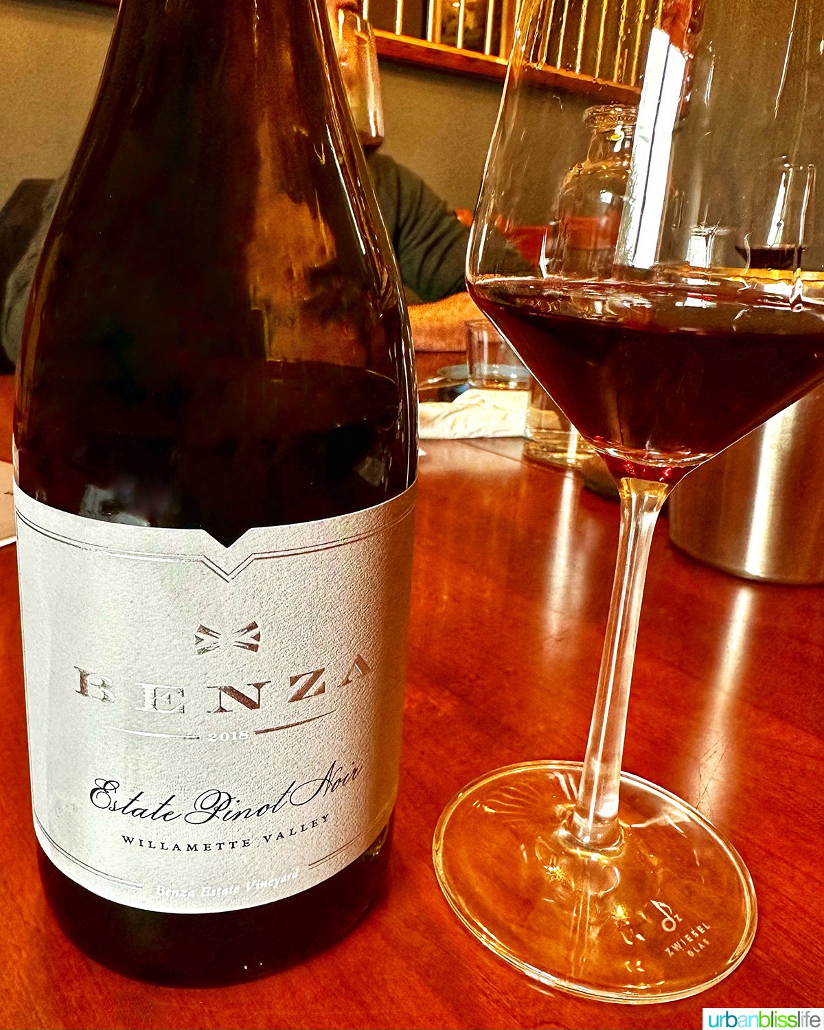 estate pinot noir at at benza vineyards