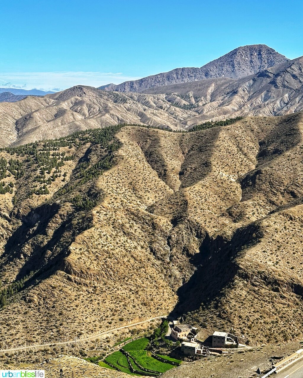 Atlas Mountains in Morocco.