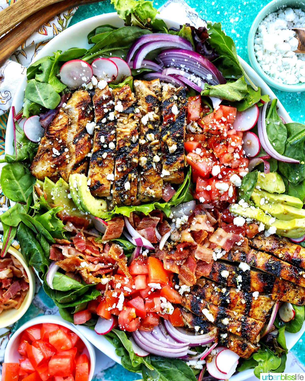 balsamic chicken salad.