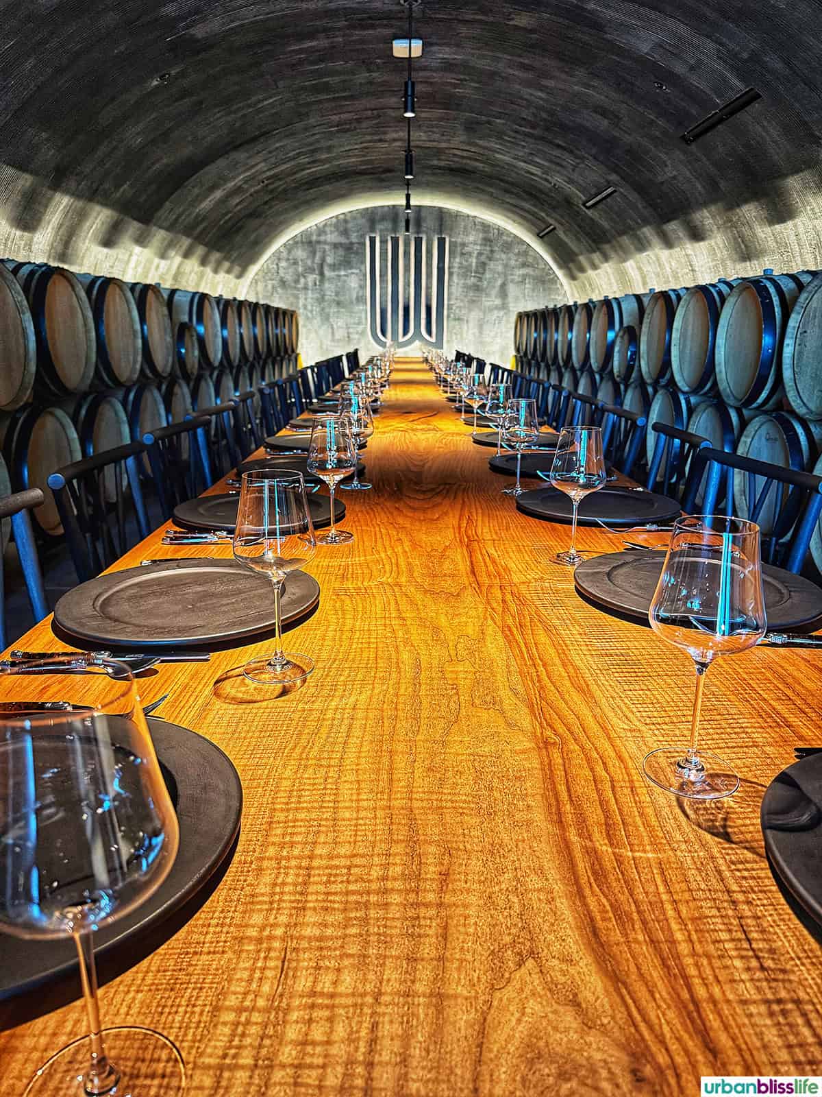 cave lounge at LucidWild winery