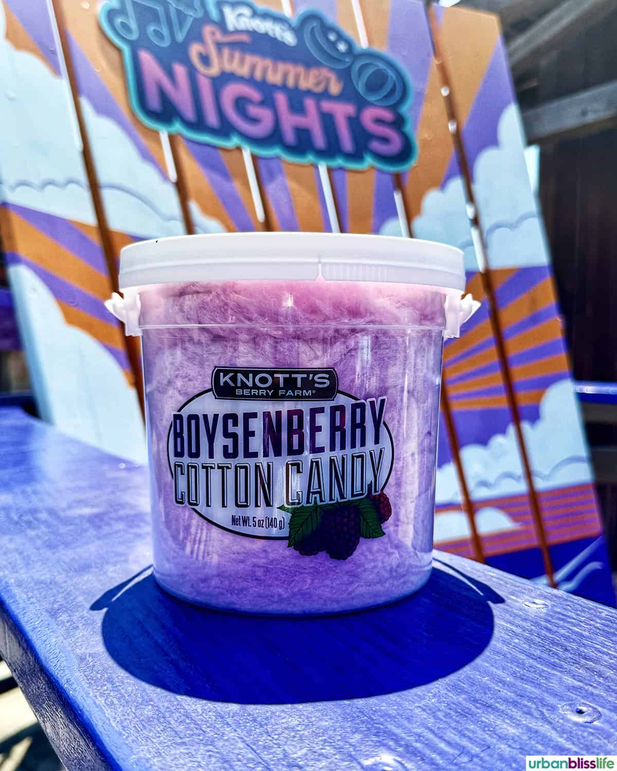 boysenberry cotton candy.