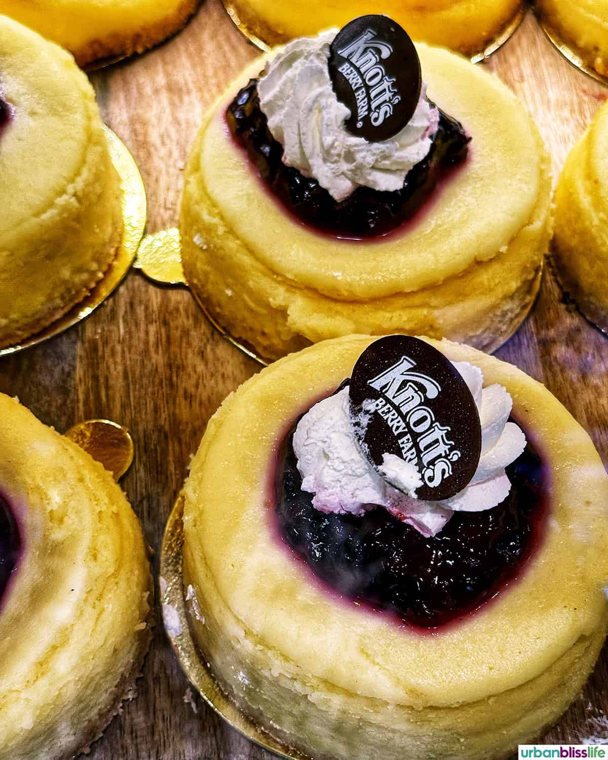 boysenberry cheesecake.