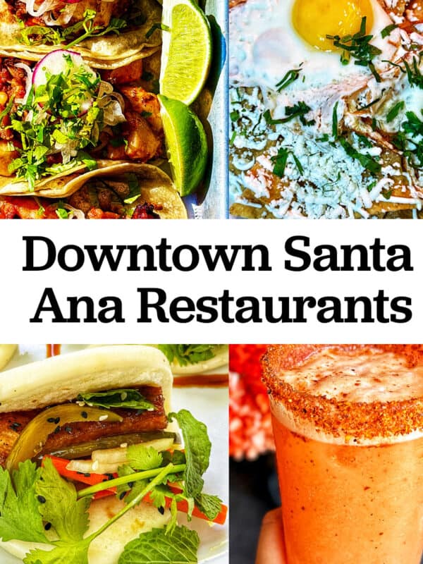 tacos, chilaquiles, pork belly bao buns, michelada and title text overlay.