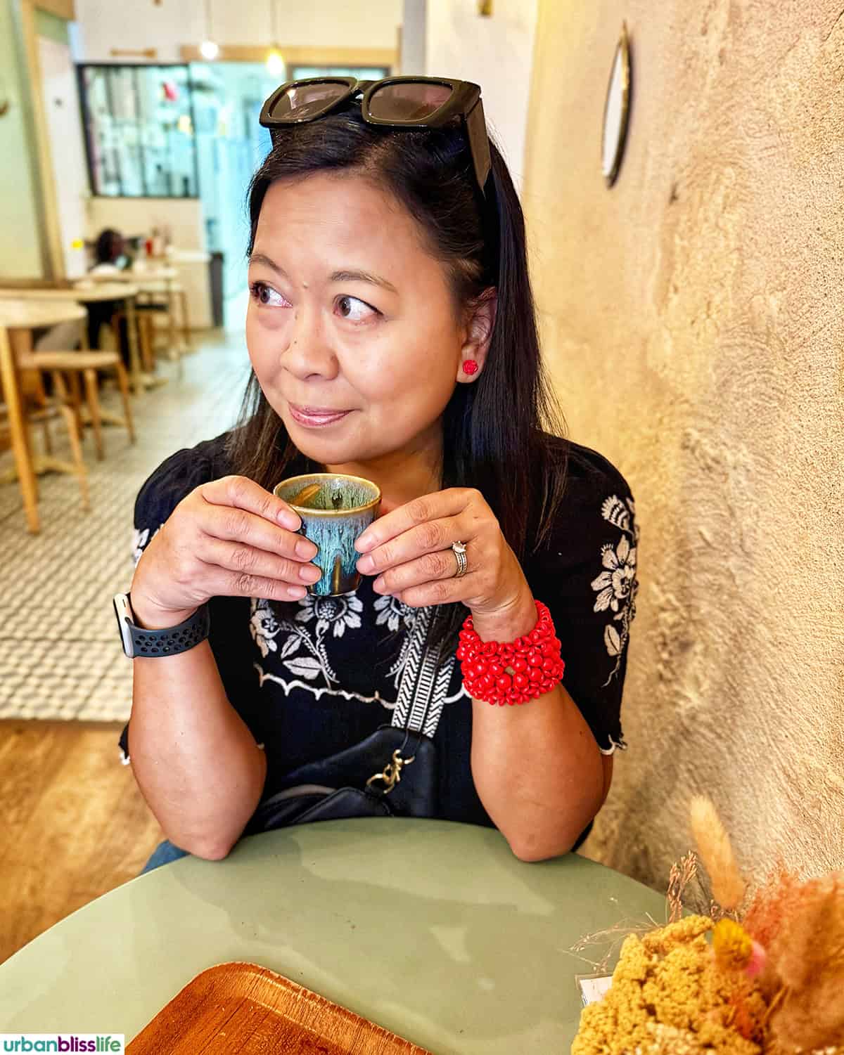 Marlynn at boulangerie Michel MaBelle in Bordeaux, France.