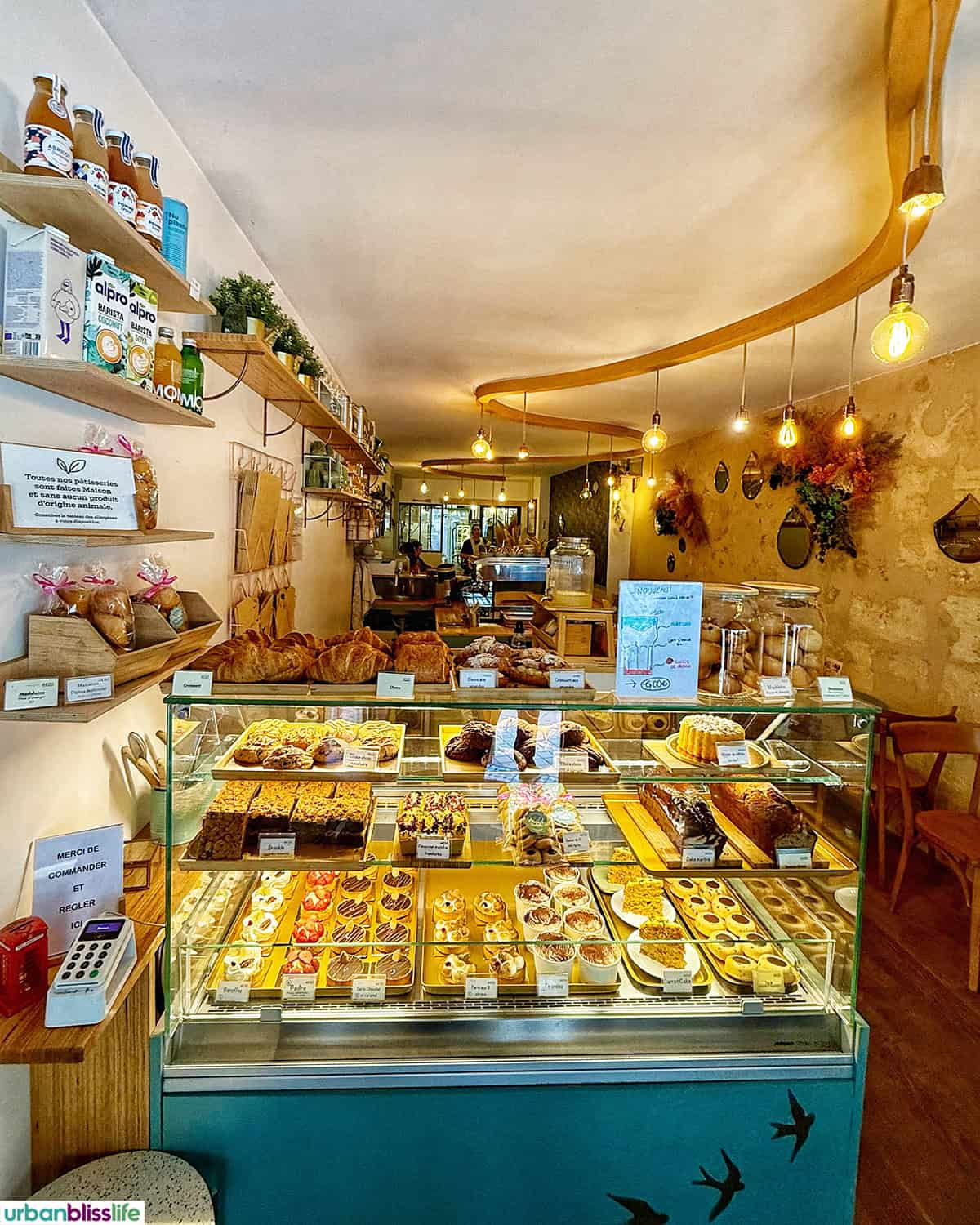 interior of boulangerie Michel MaBelle.