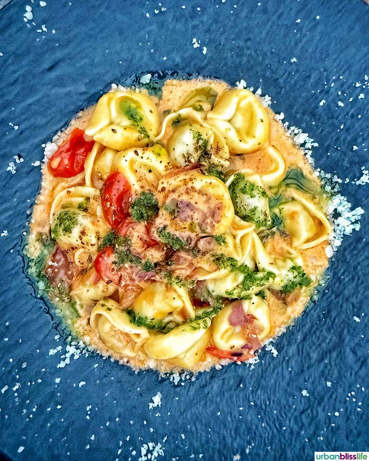 tortellini at casa di giorgio restaurant in montpellier, france