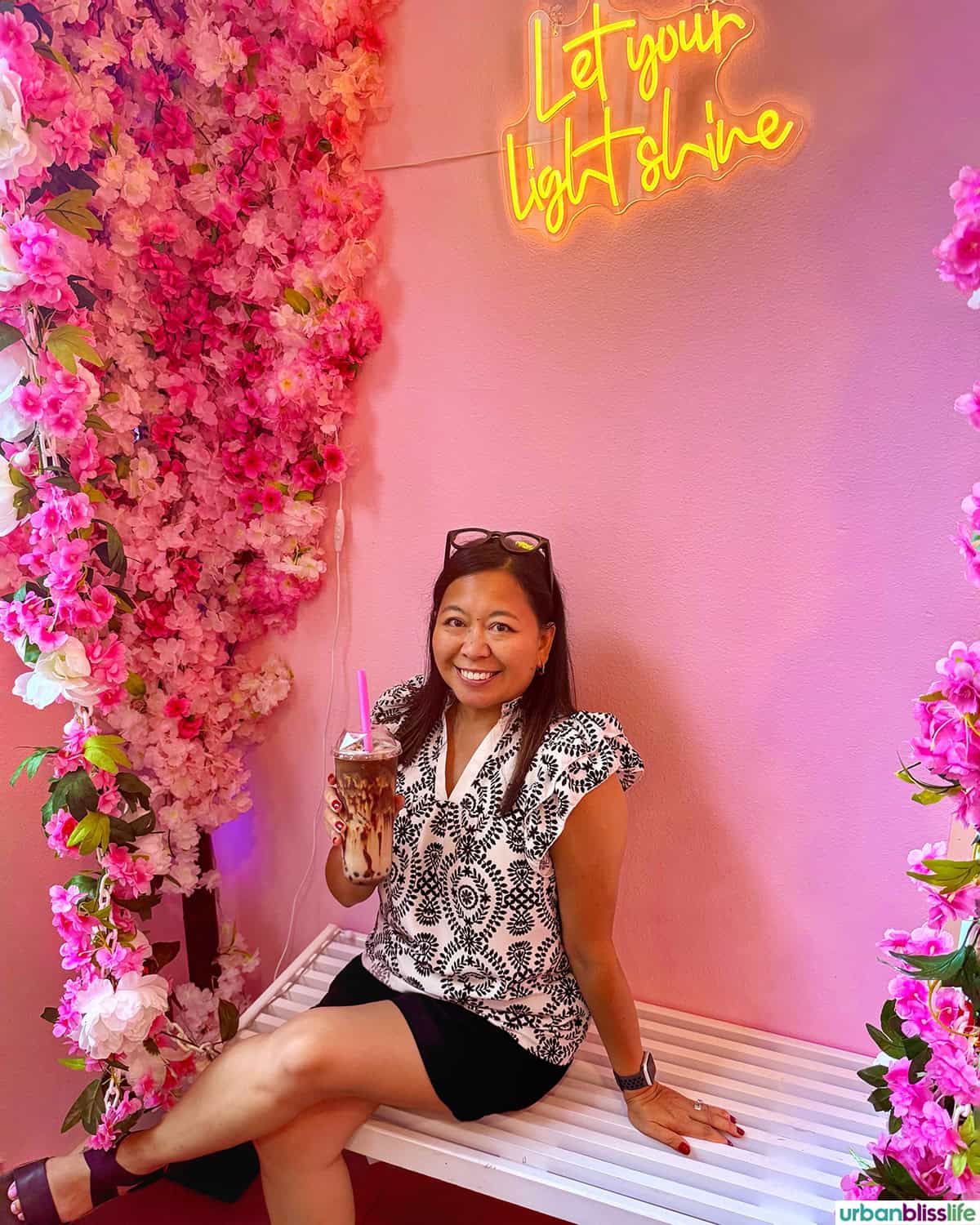 Marlynn Jayme Schotland inside Nobibi in Buena Park, California.