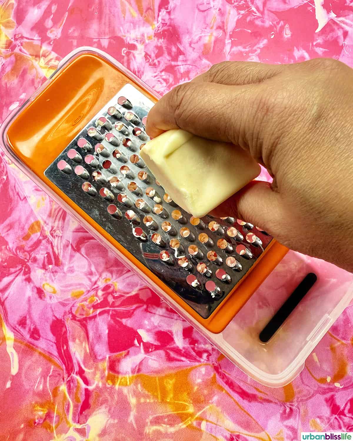 grated frozen butter.