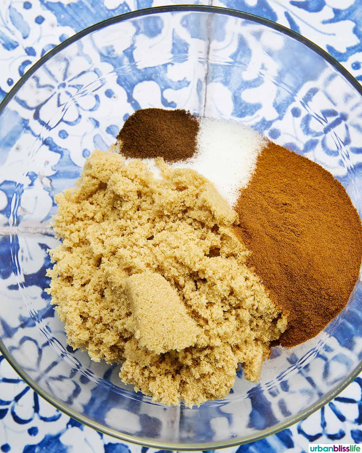 brown sugar, cinnamon, allspice for monkey bread.