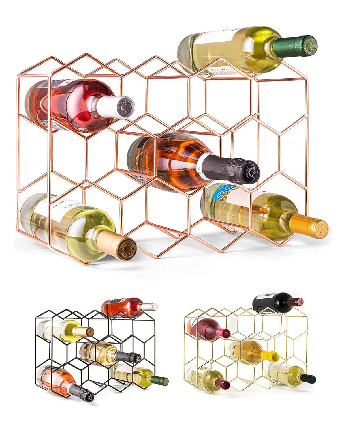 metal wine rack