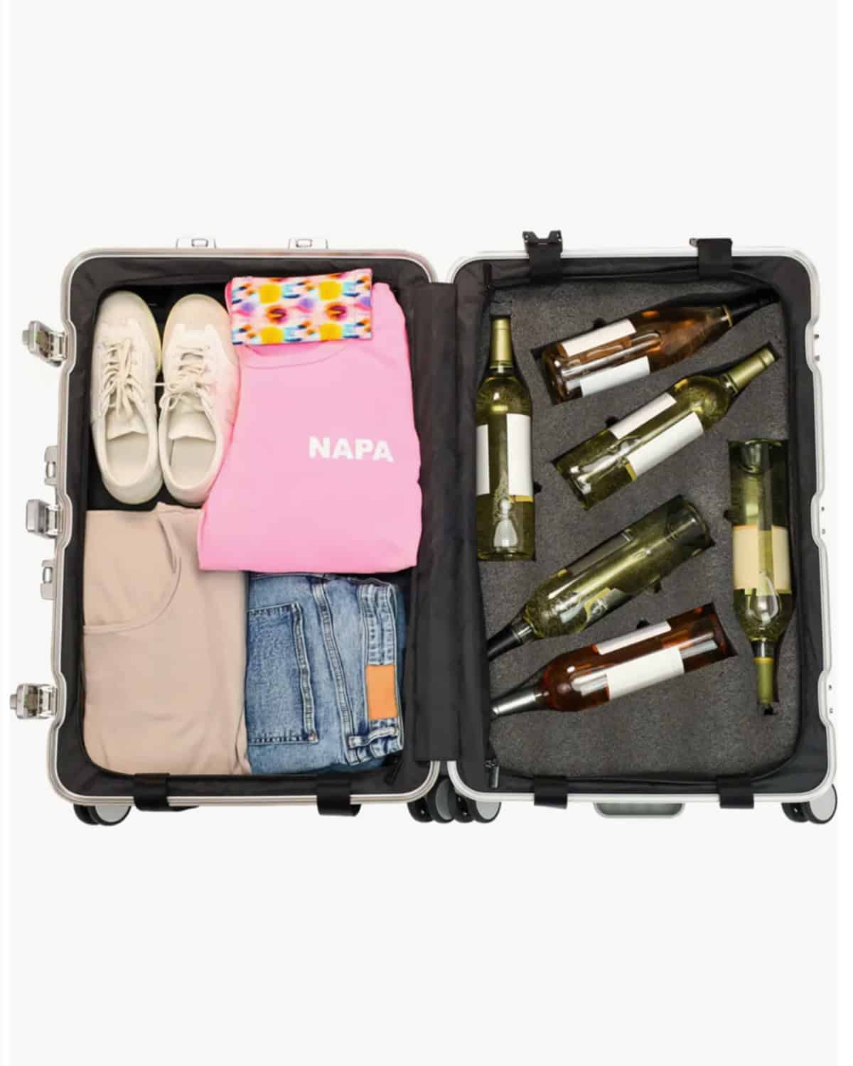 wine suitcase