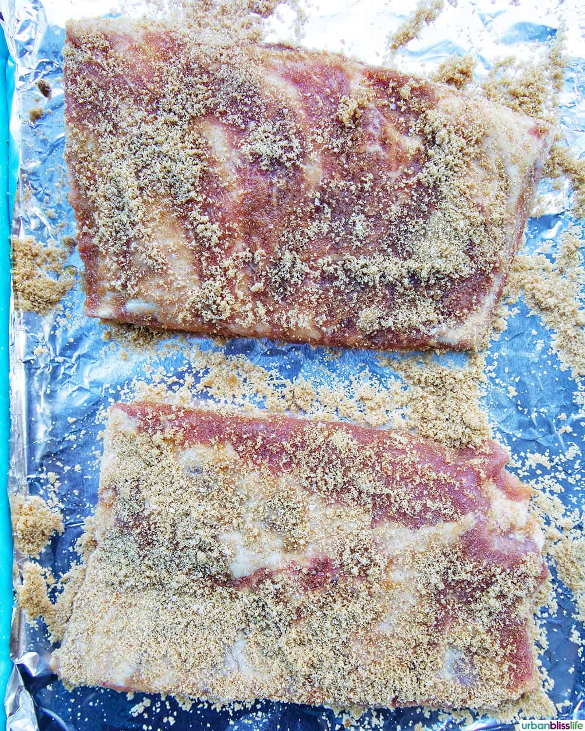 seasoned Instant Pot Asian Sticky Pork Ribs.