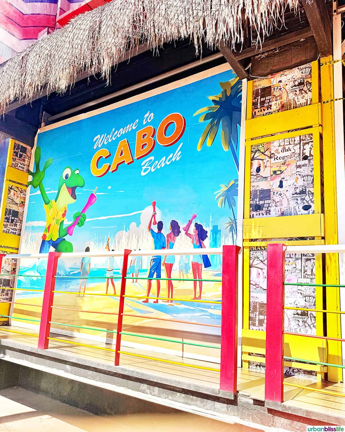 Cabo colorful sign.