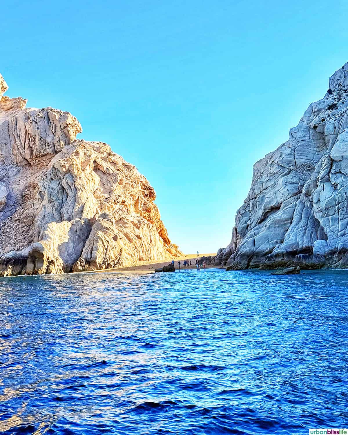 lovers' beach in cabo
