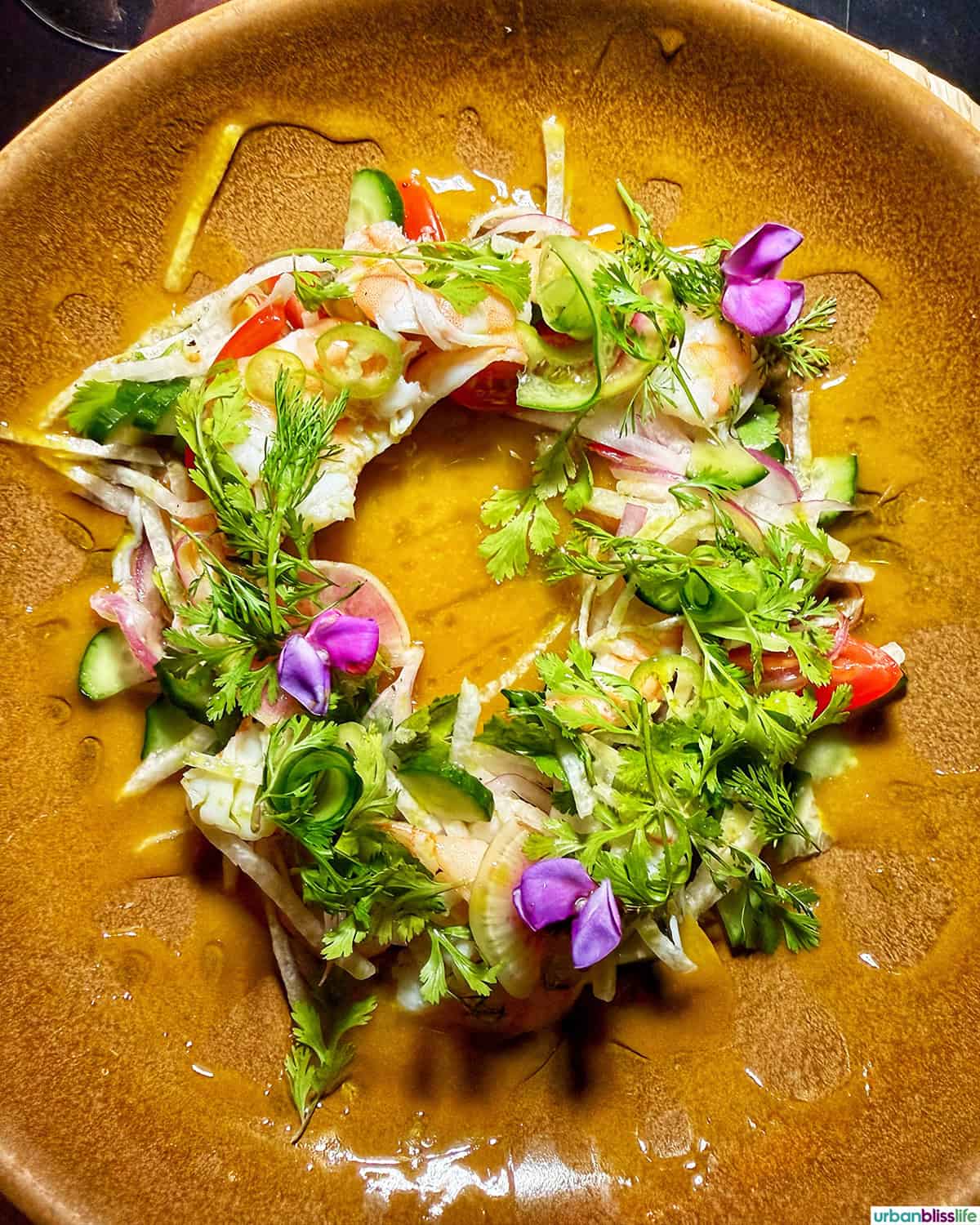 aguachile at Casa Martin in Cabo San Lucas, Mexico.