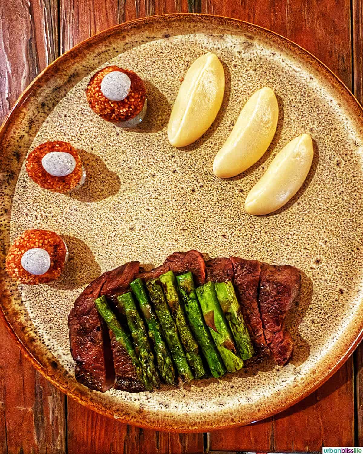 picanha steak dish at Metate restaurant in Cabo San Lucas, Mexico.