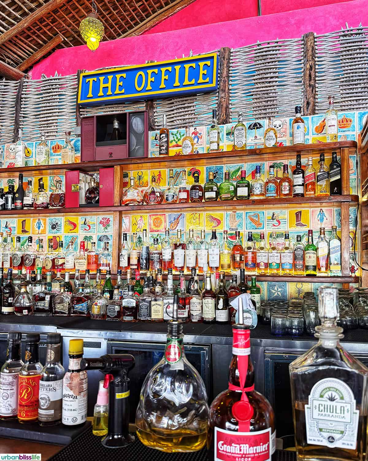 The Office beac bar in Cabo San Lucas, Mexico.