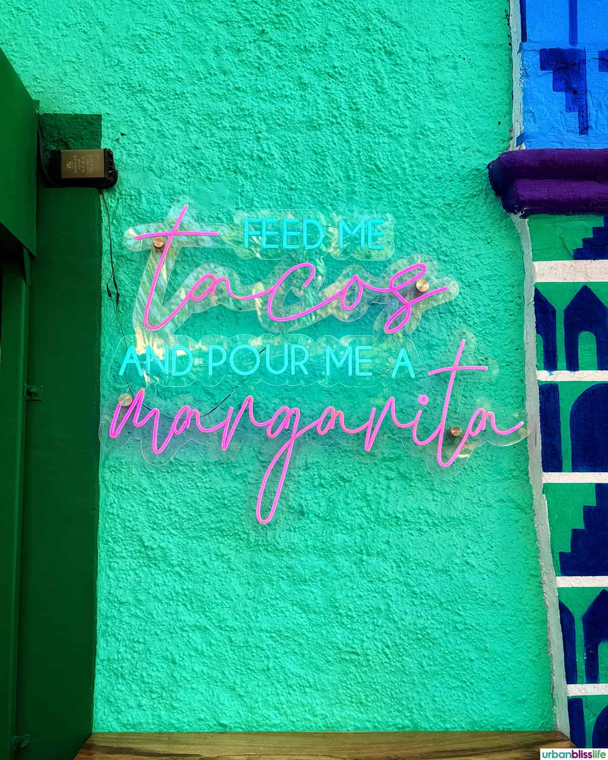 margarita and taco sign in san jose del cabo