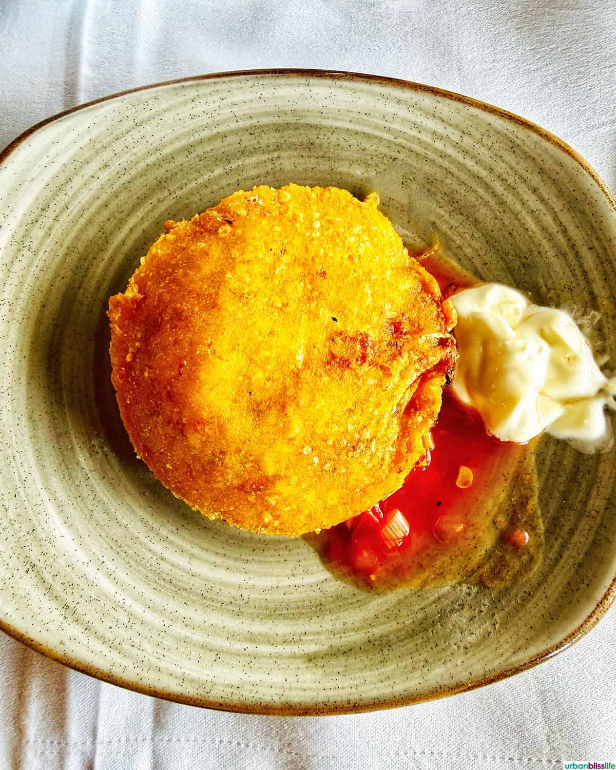 Papas rellenas in Colombia.