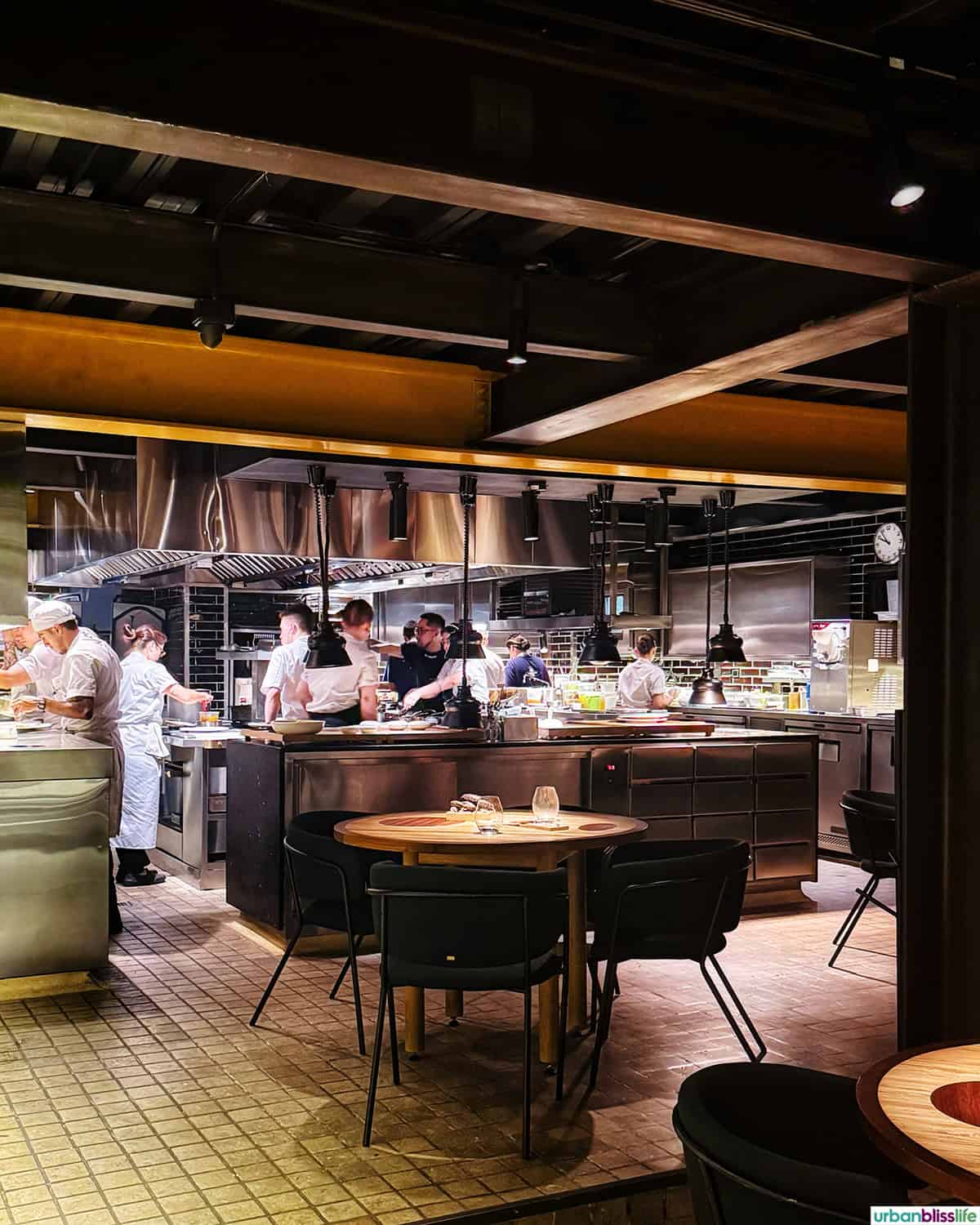 best table at El Chato restaurant in Bogota, Colombia.