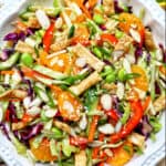 bowl of Asian crunch salad.