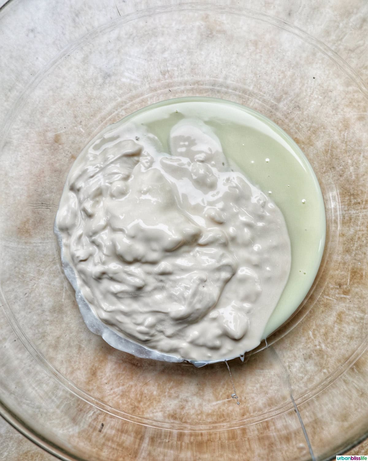 creme in a bowl.
