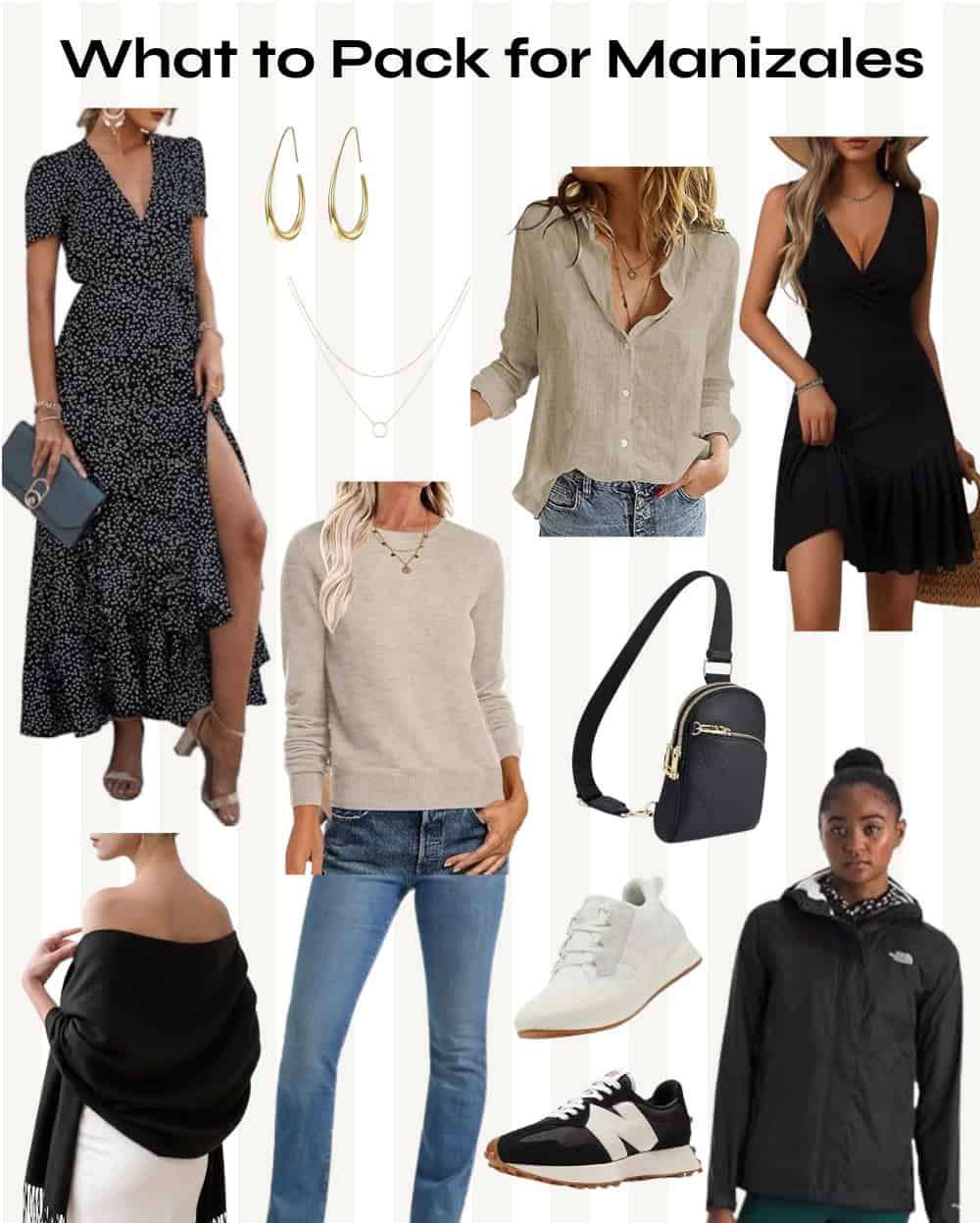 outfits for what to wear in Manizales, Colombia.