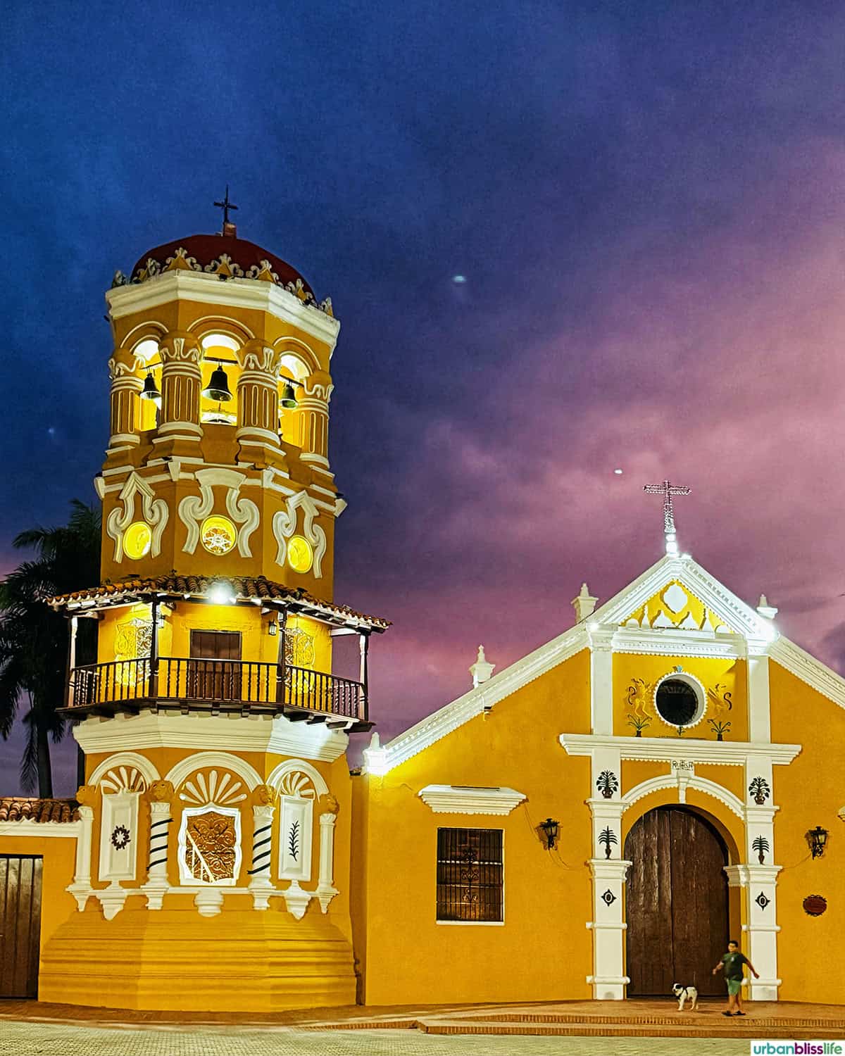 Santa Barbara cathedral in Santa Cruz de Mompox, Colombia.