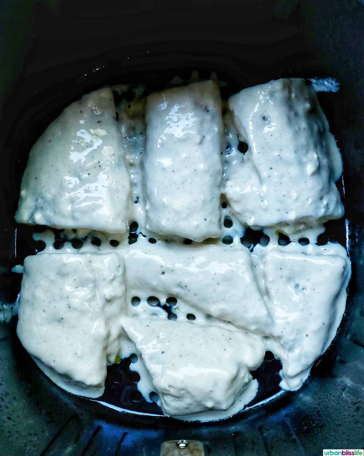 beer battered fish in the air fryer.