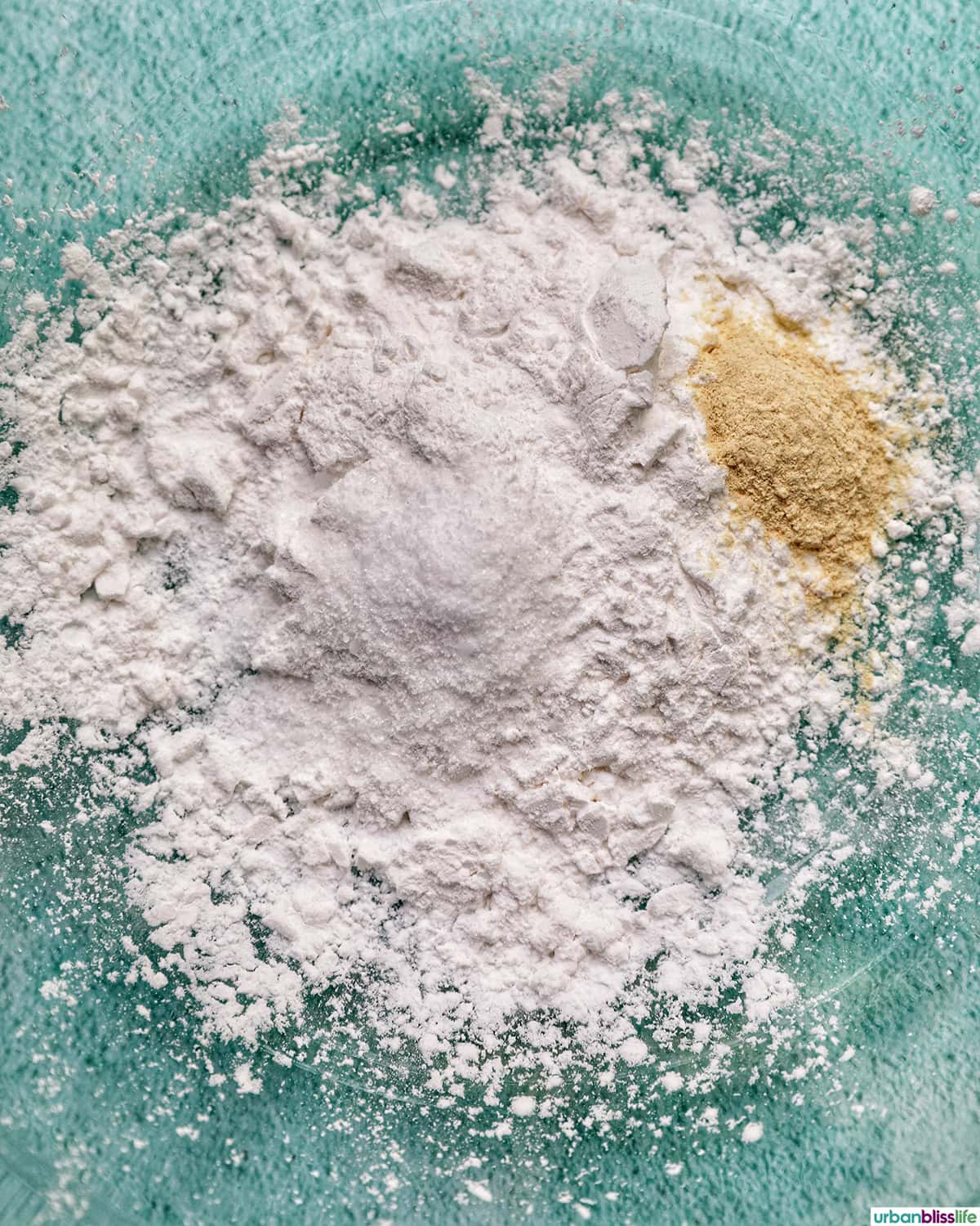 tapioca starch breading mix in a bowl.