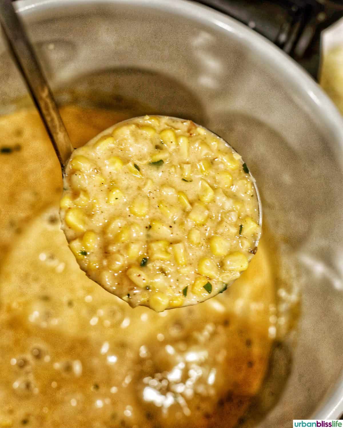corn in an Instant Pot.